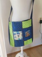 Handtasche Stofftasche mit Eulen blau grün Rostock - Hansaviertel Vorschau