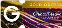 Greator Festival Gold Oberrang 2x Tickets + Übersetzungsgerät Baden-Württemberg - Karlsruhe Vorschau