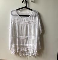 Tolles Sommer Shirt in Gr.L in weiß von Liberty Hessen - Karben Vorschau