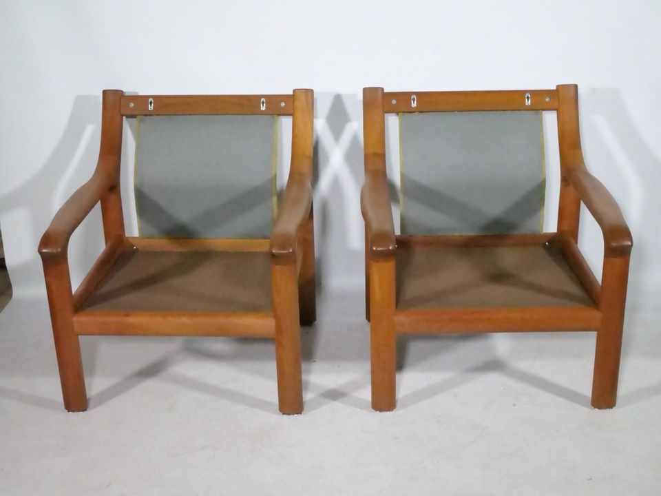 Danish Design Sessel Set Teak 60er Jahre Vintage Mid-Century Skan in Mainz