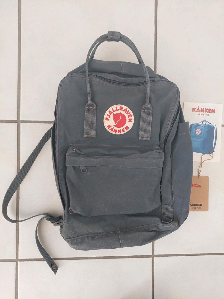 Fjäll Räven Rucksack Kanken Original 16 l graphit in Weinheim