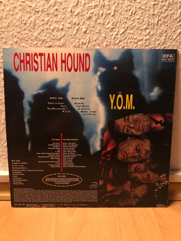 Christian Hound - Y.Ö.M. LP Vinyl Schallplatte Indie Rock in Berlin