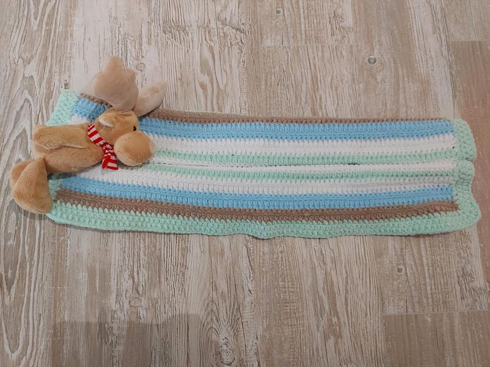 ❤️Handgemachte kuschelige Babydecke 80x70 cm in Buchloe