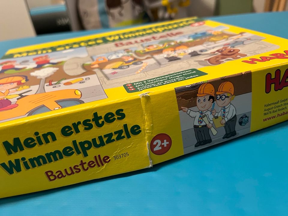 Mein erstes Wimmelpuzzle Baustelle von HABA 2+ in Köln