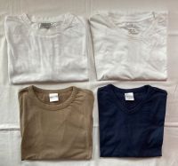 4 T-Shirts (Komplett-Pack) 3x Rundhals/1x V-Ausschnitt Gr. XL Hessen - Königstein im Taunus Vorschau