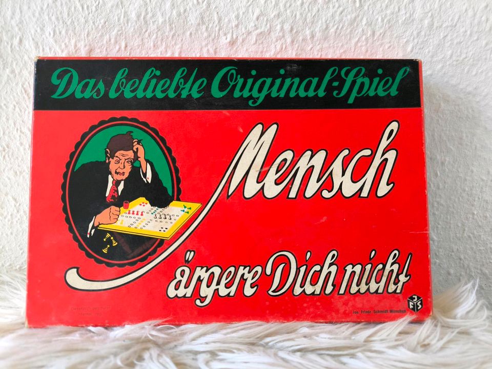 Mensch ärgere Dich nicht Vintage Spiel Schmidt Brettspiele OVP in Lüneburg
