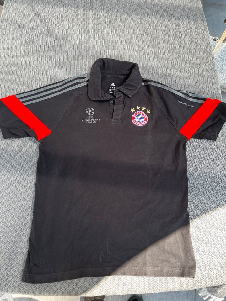 FC Bayern München Champions League Poloshirt Original in Diemelstadt