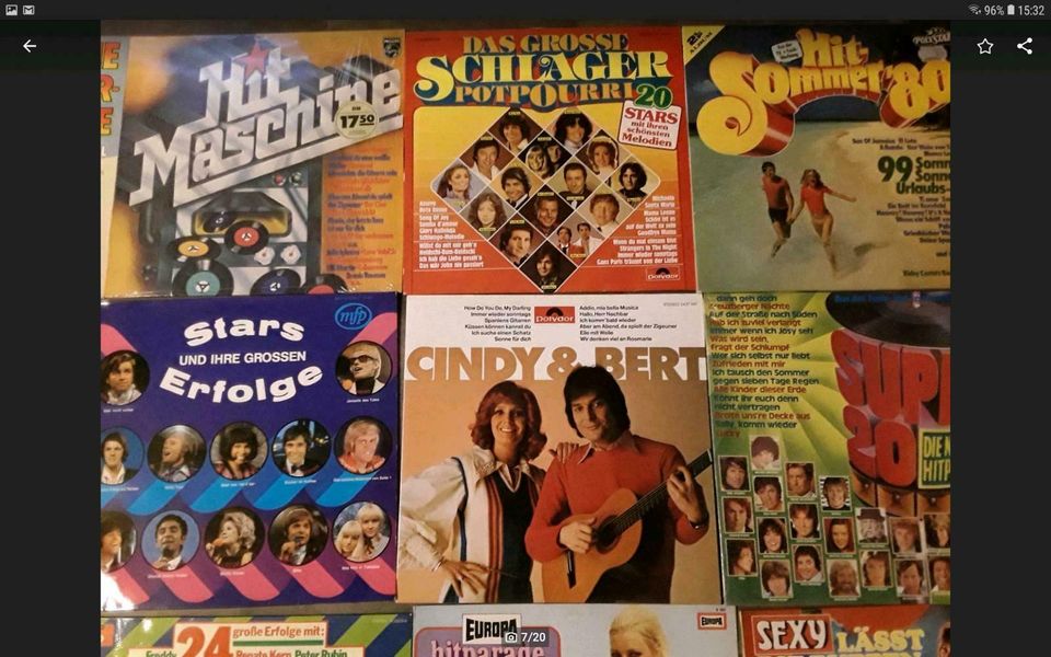 Super Preis!!!   Circa 130 Schallplatten aus den 70ger Jahren!!! in Schwabach