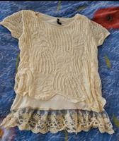 -Shirt mit Spitzeneinsatz Gr. S/M Bayern - Senden Vorschau