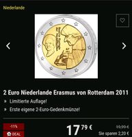 2euro münze 2011 niederlande Hessen - Rotenburg Vorschau