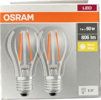 2x OSRAM LED Base Classic A60 806lm warmweiss Schleswig-Holstein - Badendorf Holstein Vorschau