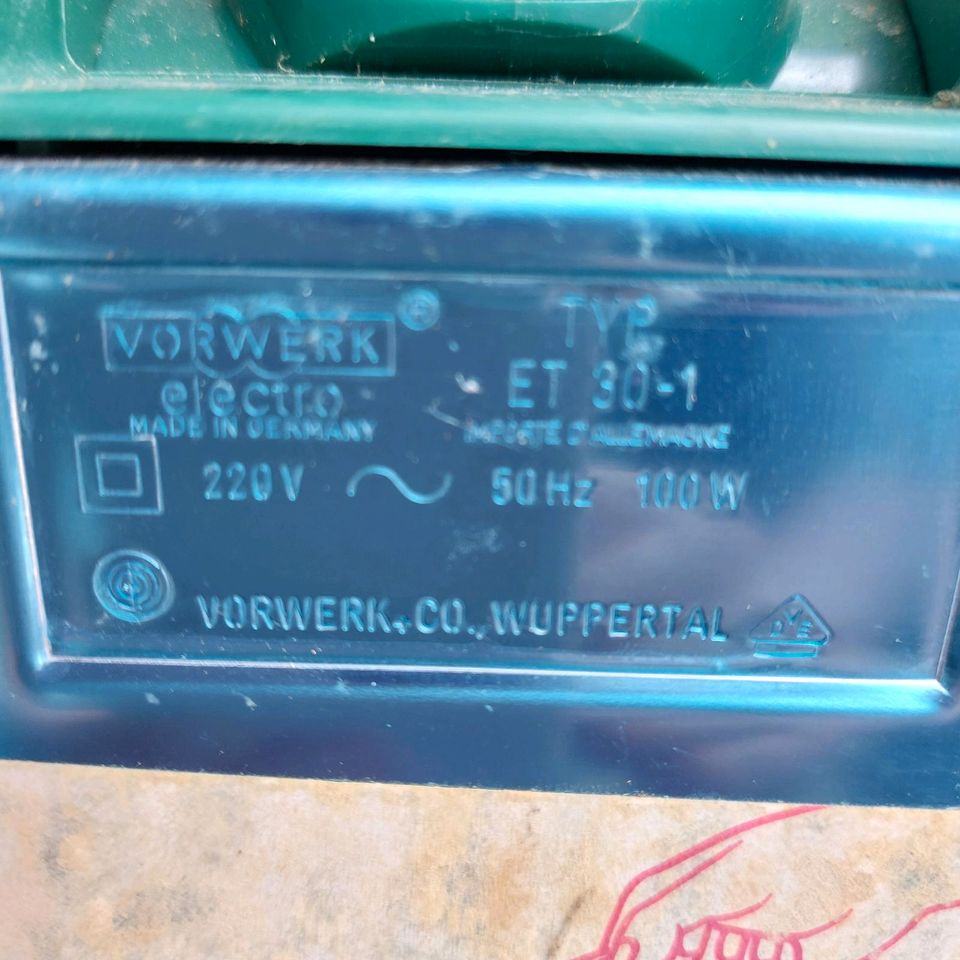 Vorwerk Bürste ET 30 electronic in Siegen