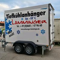 Kühlanhänger Tiefkühlanhänger -18° Grad Kühlcontainer ++ mieten + Bayern - Waging am See Vorschau