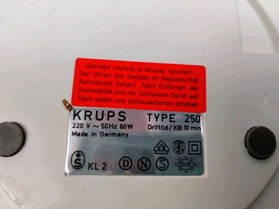 Krups 250,70er Jahre,vintage,Saftpresse,Orange,Zitronen,Orangen in Köln