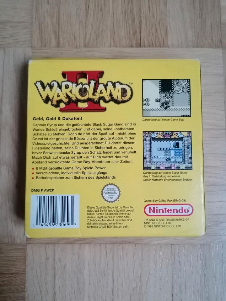 Wario Land 2 OVP, Nintendo Gameboy in Leipzig