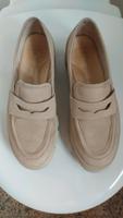 Loafer Paul Green 38,5 UK 5,5  beige sehr guter Zustand Hessen - Hofbieber Vorschau