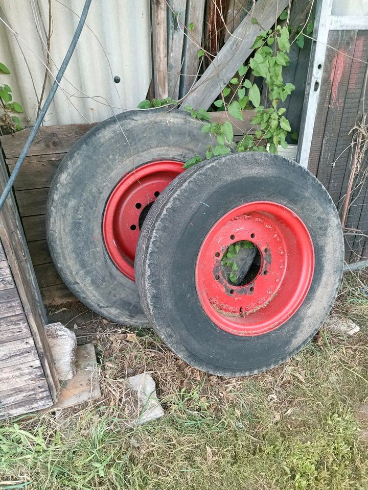 8 Loch Felgen Reifen Wasserfass Anhänger Traktor in Wegberg