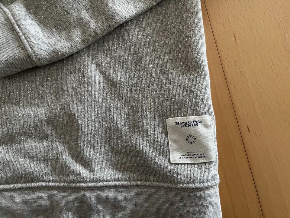 Marc O‘Polo Damen Sweatshirt silber Gr. XS in Wedel