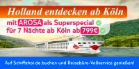 Holland Kreuzfahrt ab Köln, Vollpension, Mai - Okt 2024,  1 Woche Innenstadt - Köln Altstadt Vorschau