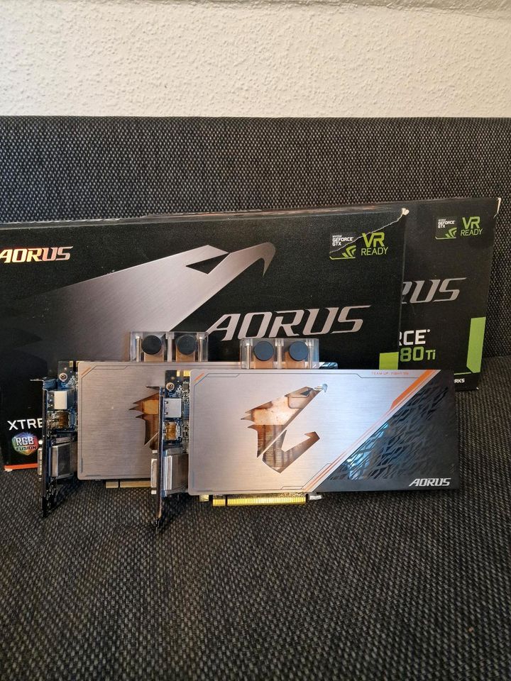 Gigabyte Aorus gtx 1080ti waterforce 11gb in Alfeld (Leine)