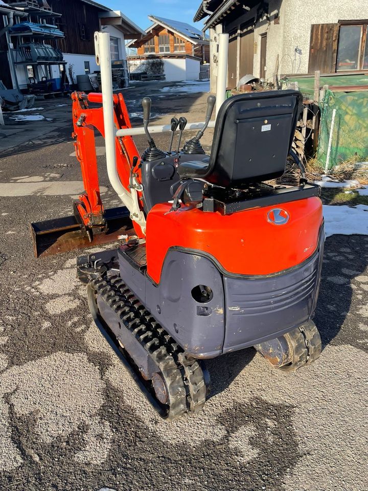 Kubota k008-03 Minibagger in Waldburg