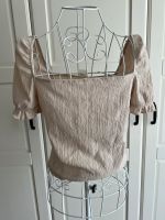 H&m Oberteil Größe S 36 nude beige top shirt Bluse Nordrhein-Westfalen - Ratingen Vorschau