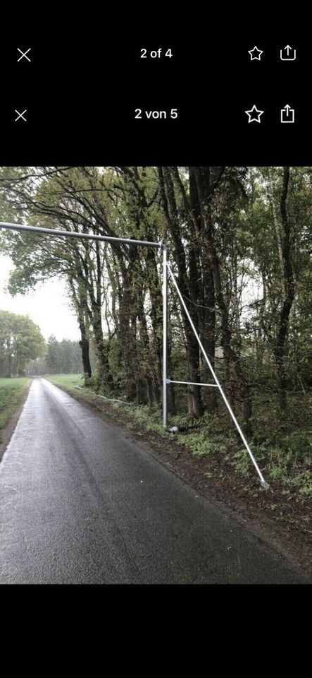 Beregnungsbrücke / Schlauchbrücke 4 Zoll in Dinklage