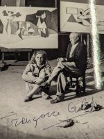 Pablo Picasso und Francoise Gilot in ihrem Atelier, original. si. Niedersachsen - Bad Bevensen Vorschau