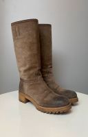 Prada Stiefel echtes Leder camel Profilsohle Gr. 37,5 Top Bayern - Haibach Unterfr. Vorschau