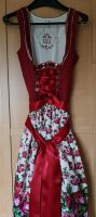 Rotes Dirndl mit Blumenschürze und weißer Bluse Bayern - Ingolstadt Vorschau