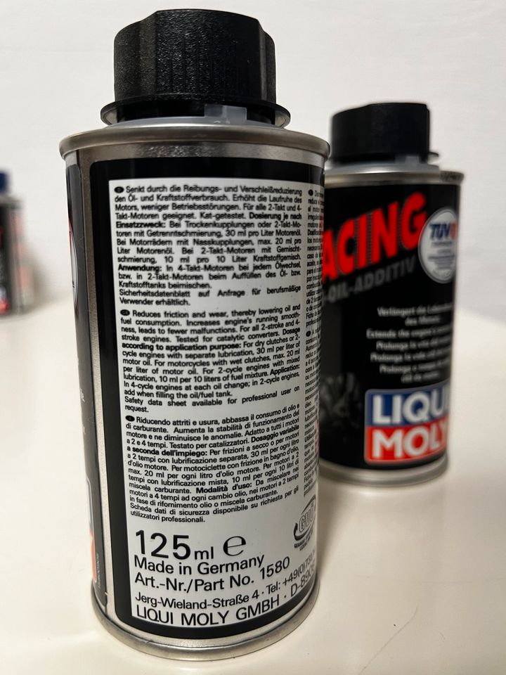 Liqui Moly 1580 Racing bike oil additiv NEU in Neu Ulm