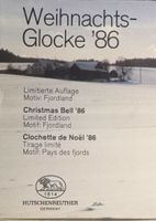 Hutschenreuther Weihnachtsglocke 1986 Fjordland Bayern - Wipfeld Vorschau