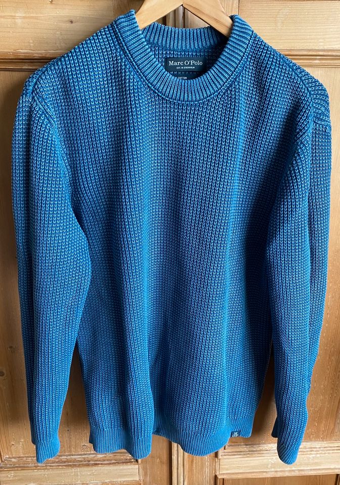 Marc O'Polo XL Herren Pullover blau COTTON in Berlin