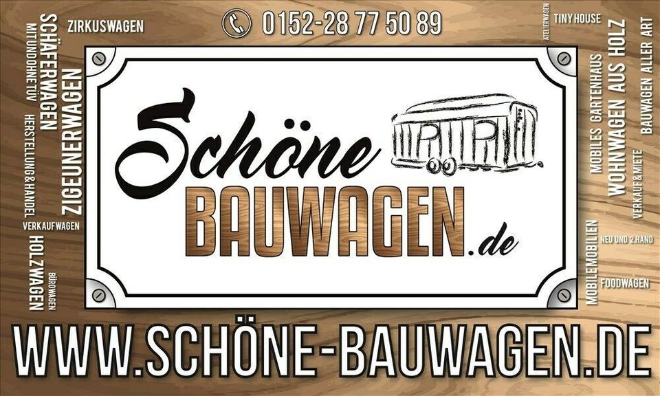 Schäferwagen, Bauwagen, Tiny House, Homeoffice, Gartenhaus in Dortmund