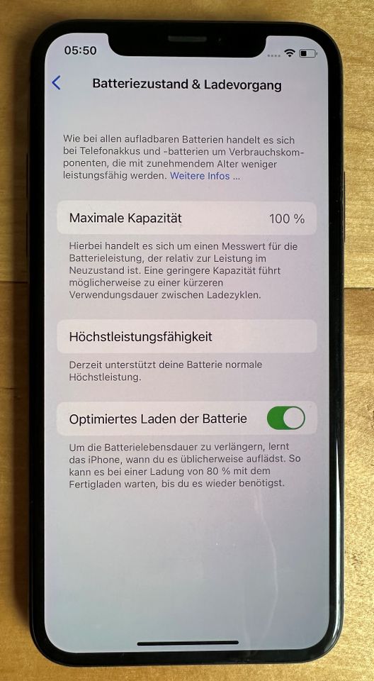 iPhone X 64 GB, sehr gut, 100 % Akkukapazität in Dresden