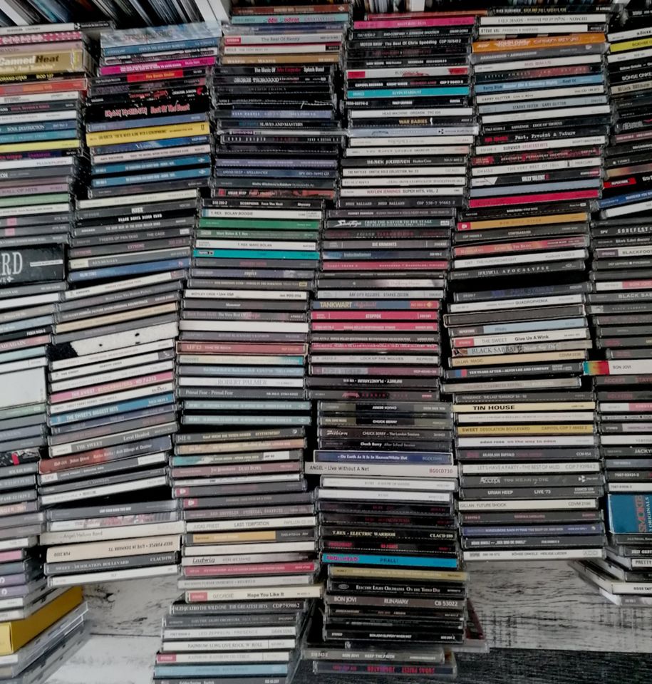 Große CD-Sammlung, ca. 420 Stück in Remscheid