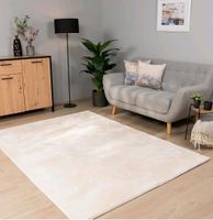 Kurzflor Teppich Creme 160×220 Hessen - Otzberg Vorschau