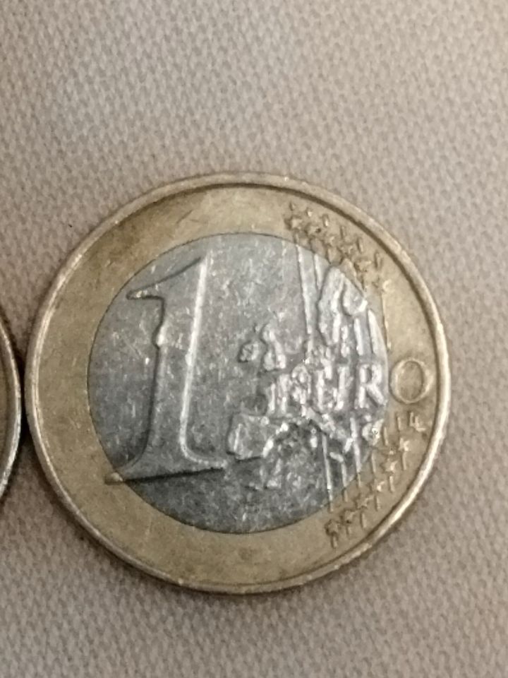 1 Euro Münze Mozart in Dresden