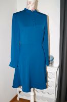 Edles Blusenkleid Gr.38 Royal blau, Vintages, 40er, Manschetten Niedersachsen - Schortens Vorschau