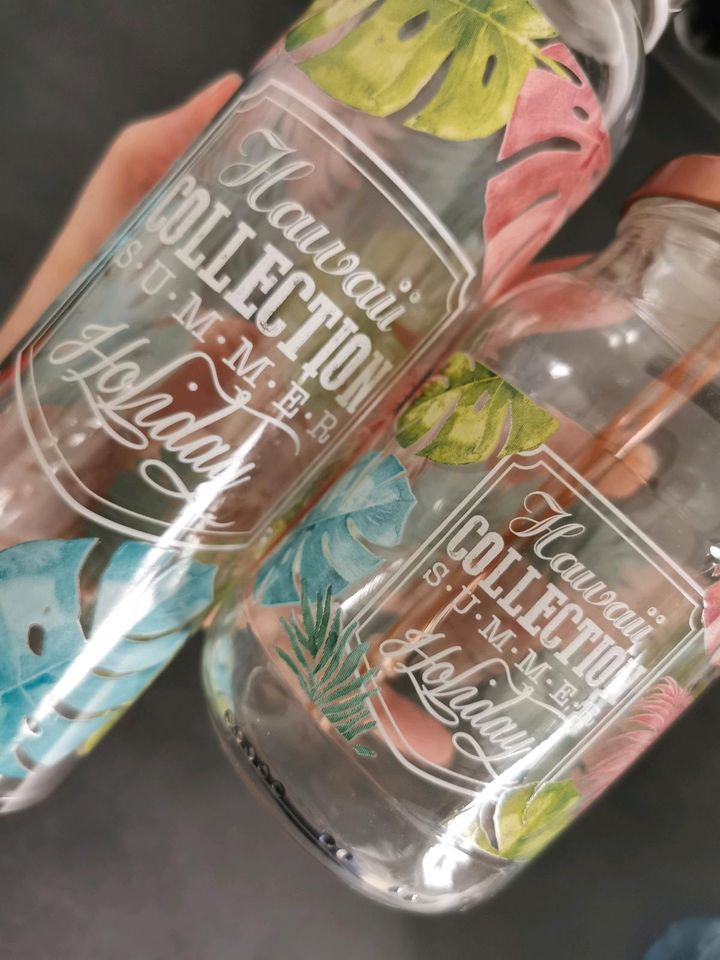 Hawaii Collection Summer Holiday Flasche Glas in Bielefeld