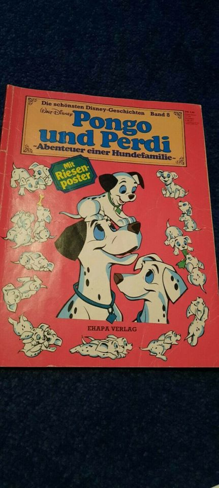 Walt Disney Pongo und Perdi, Ehapa Verlag (ohne Poster) in Heidgraben