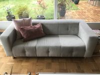 2-Sitzer Sofa // silber-grau // zeitloses wunderschönes Design Münster (Westfalen) - Handorf Vorschau