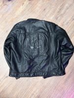 Harley Davidson Skull Lederjacke Jacke XL Kostenloser Versand Nordrhein-Westfalen - Wesseling Vorschau