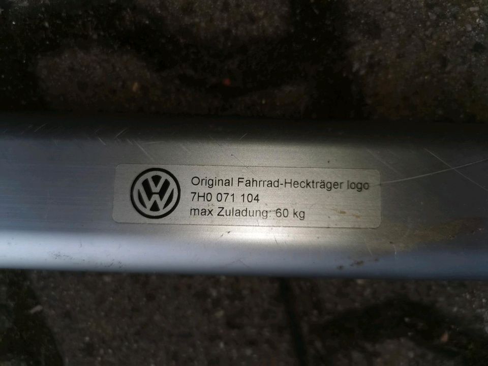 VW T5/T6 Logo Fahrradträger in Auma