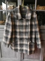 Jacke Mantel vintage West Germany Gr 42 kariert mit Gürtel Bochum - Bochum-Nord Vorschau