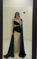 Grün goldene Abendkleid Leipzig - Grünau-Mitte Vorschau