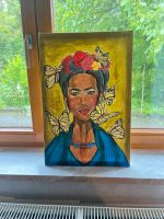 Frida Kahlo Leinwand Bild Handgemalt 40x60 Baden-Württemberg - Rottenburg am Neckar Vorschau