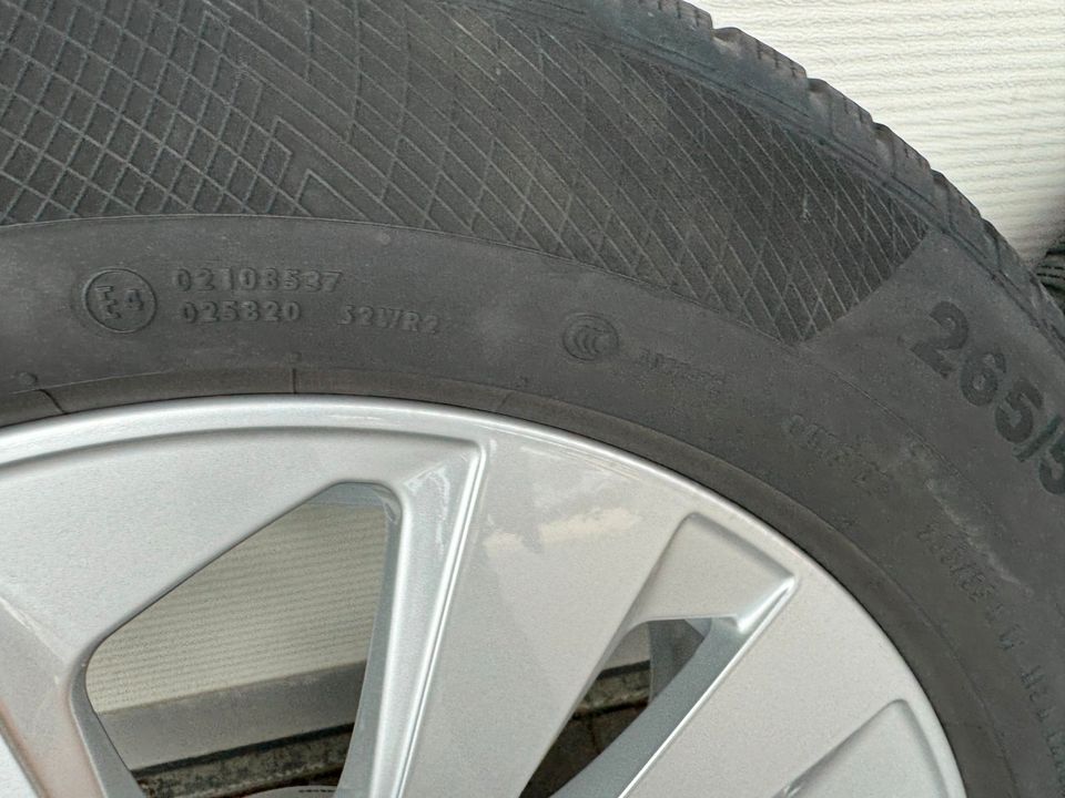 Winterräder für Audi Q 8 265/55R19 H XL  - 4M8601025 in Fließem