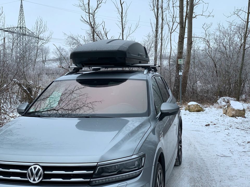 Skibox mieten Leihbox Thule Dachbox Box Inklusive Dachträger in Gersthofen