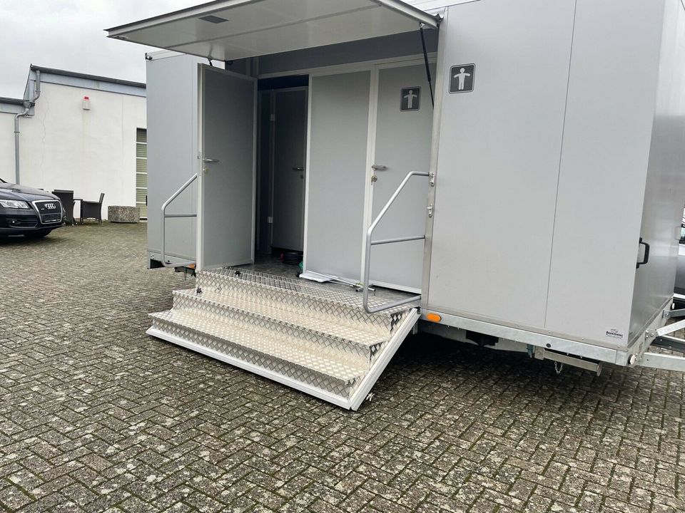 Toilettenwagen, WC Anhänger, Mobile Toilette, Mieten in Beelitz